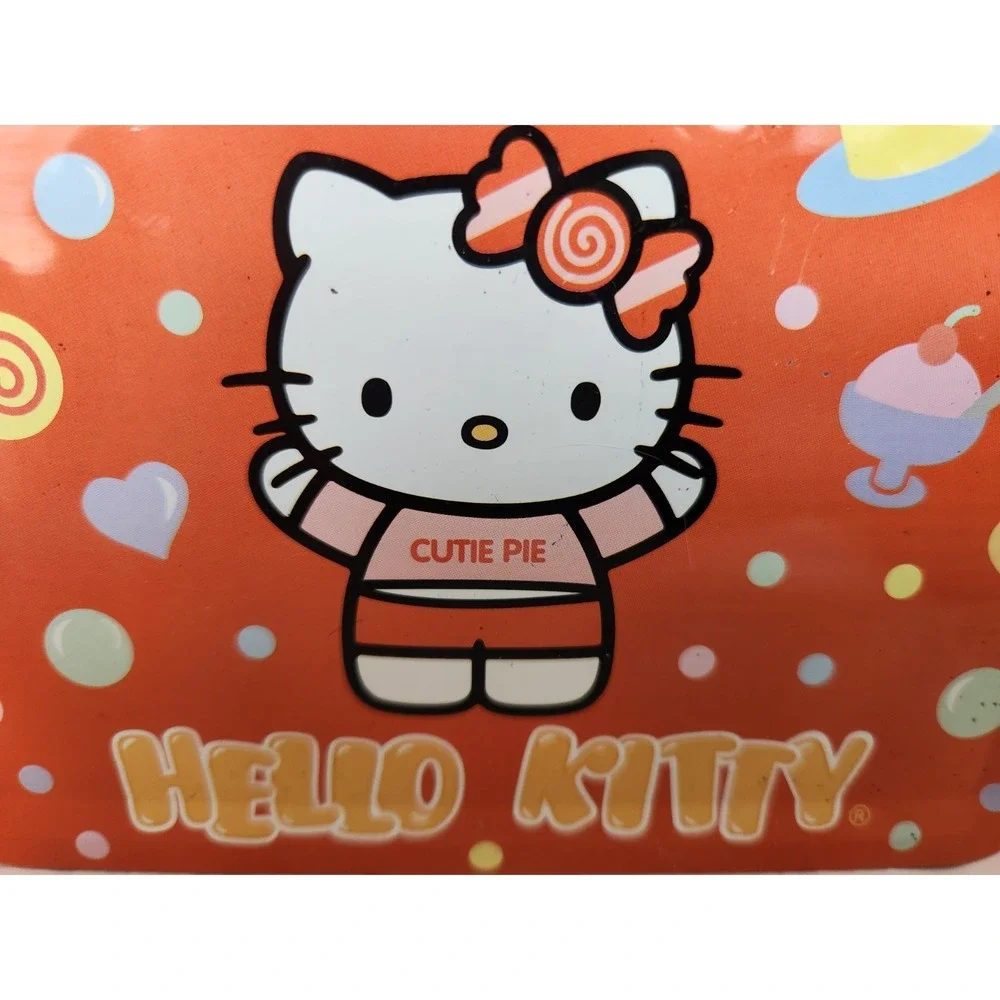 53 Pcs VTG Sanrio Hello Kitty V-Day Lunchbox Tin + Cards & 10 Merchandise Tags